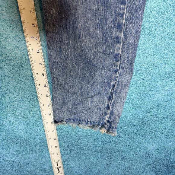 Vintage Guess Jeans Women’s 29 – TomBoy– Blue Distressed Denim Y2K Fits 32x26 - Picture 6 of 16